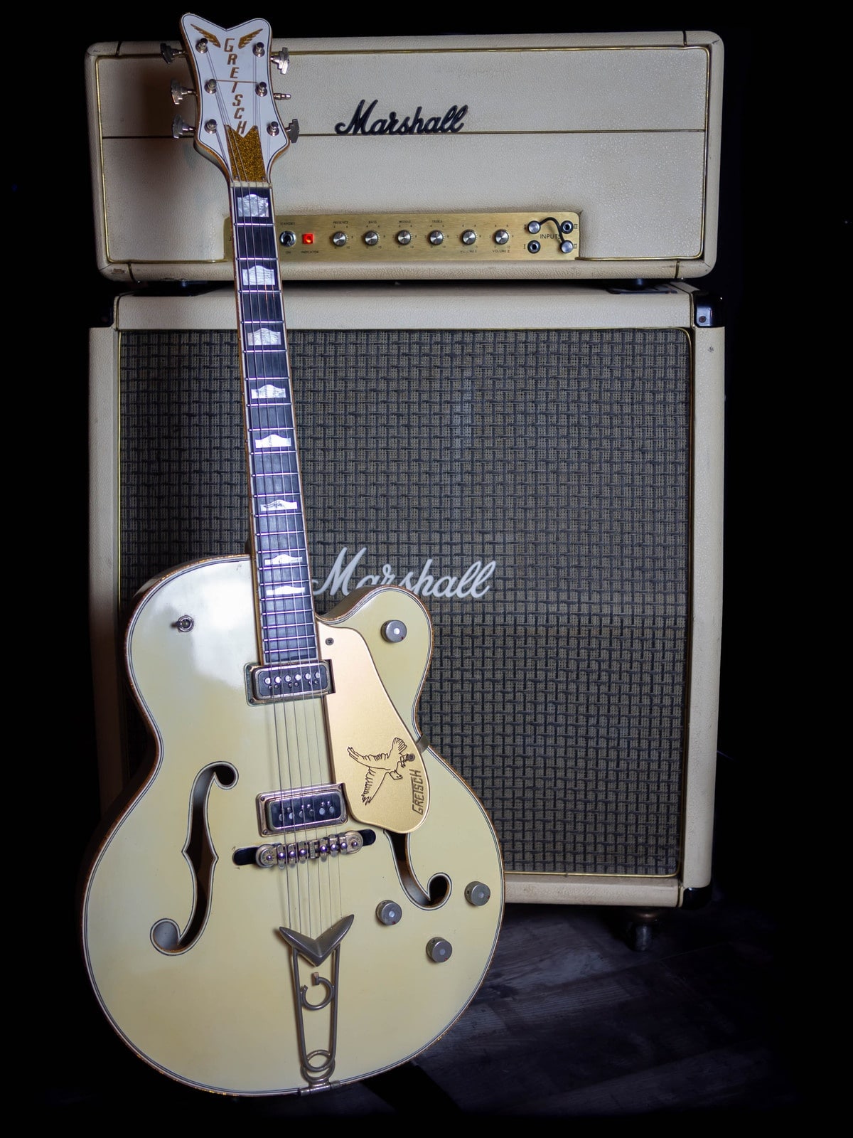 White Falcon 1956 One Owner Gretsch Millesime Vintage Guitars Boutique Instruments